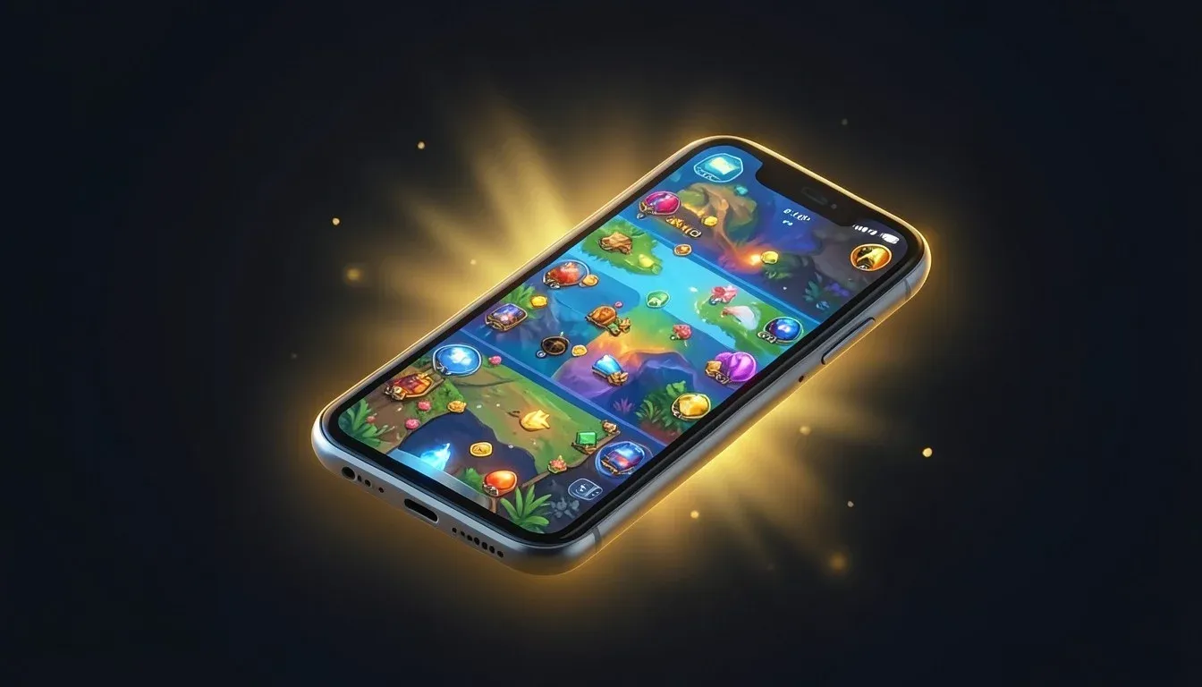 Sportaza mobile casino on a smartphone